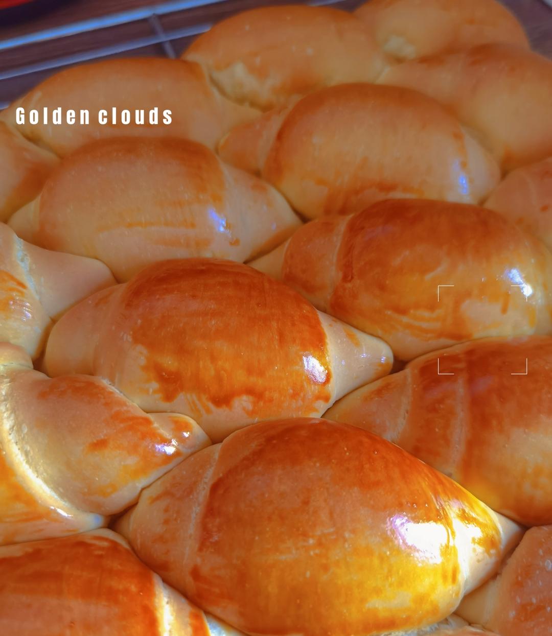 绵软的云朵北海道中种小面包