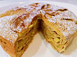经典的法式肉桂苹果蛋糕的做法 步骤8