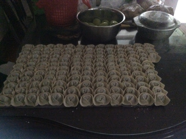 元宝馄饨的包法