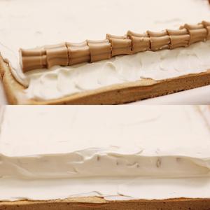 咖啡奶冻提拉米苏蛋糕卷【北鼎烤箱食谱】的做法 步骤15