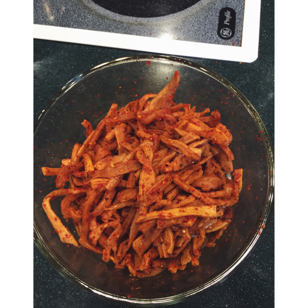 自制香辣萝卜干