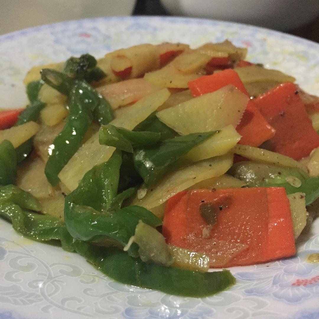 尖椒土豆片