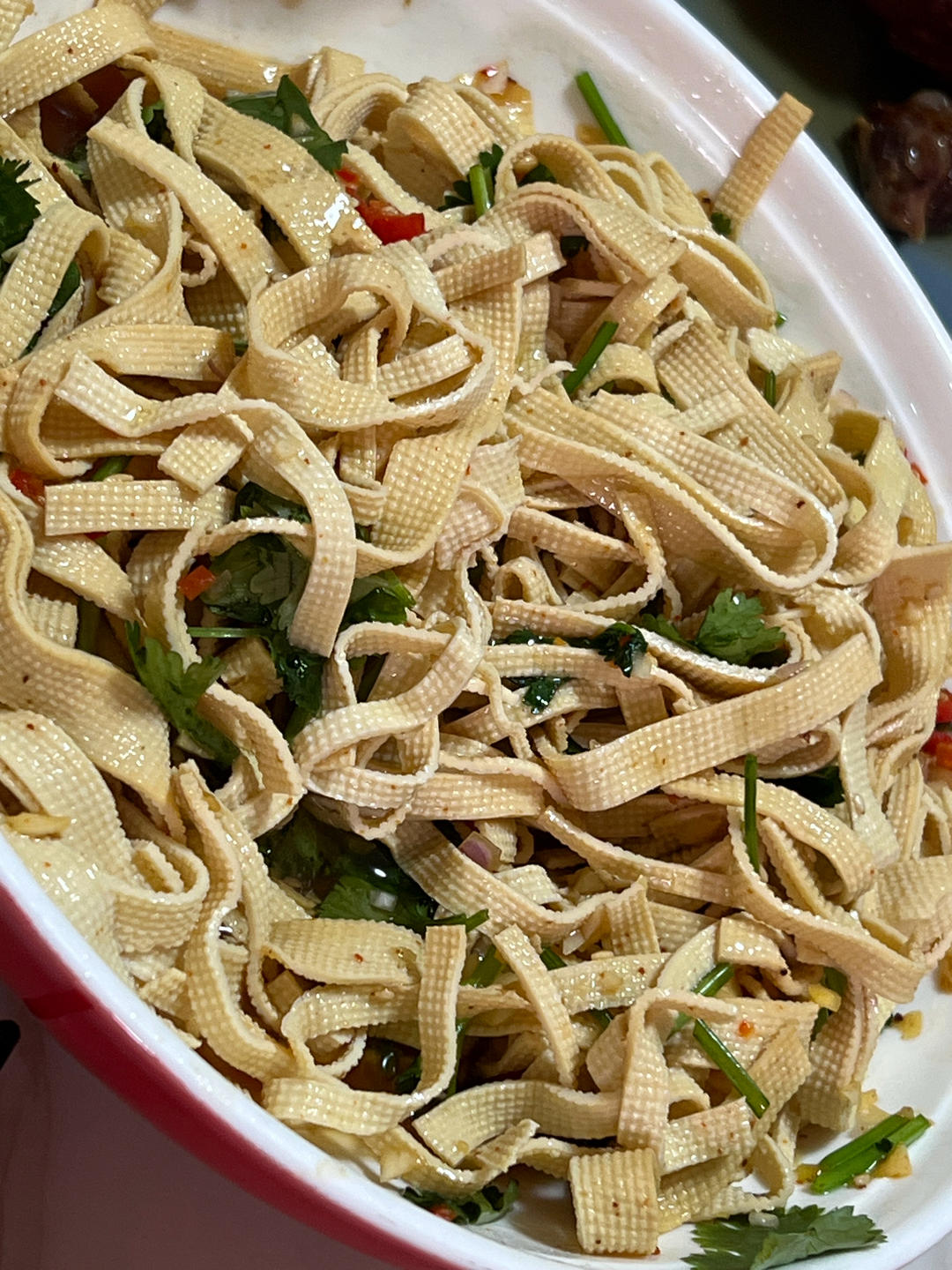 下饭凉拌豆皮