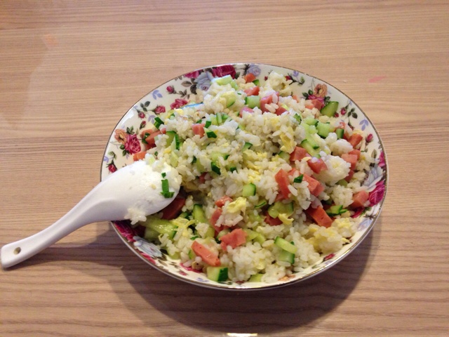 黄金火腿肠蛋炒饭