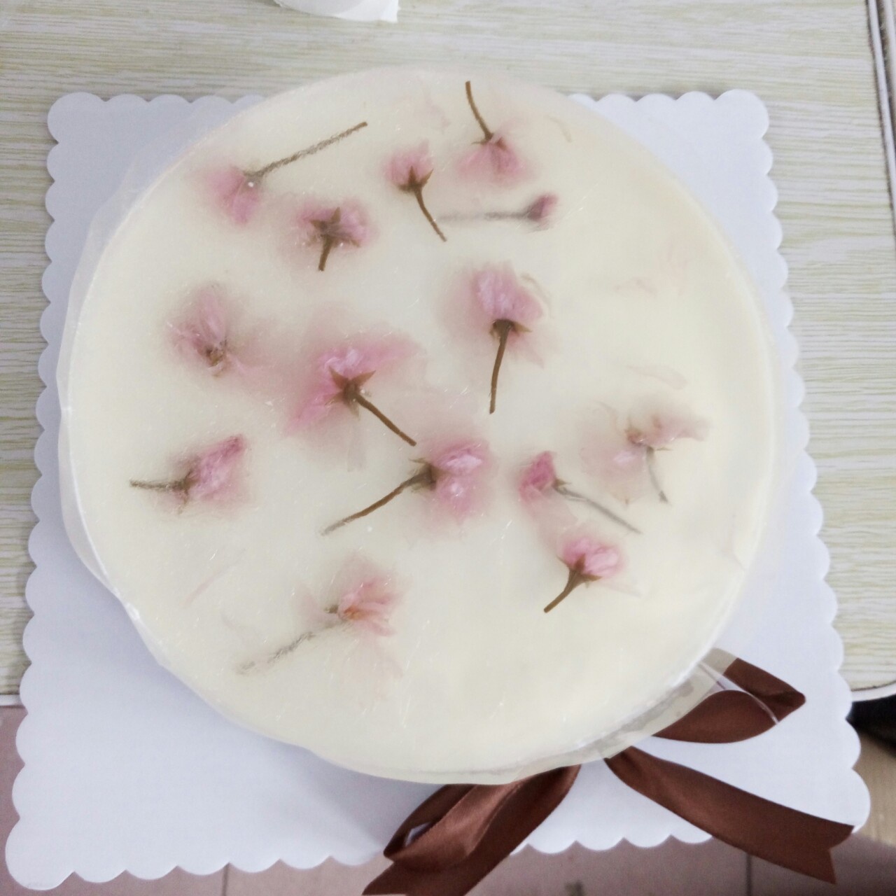 牛奶芝士慕斯蛋糕