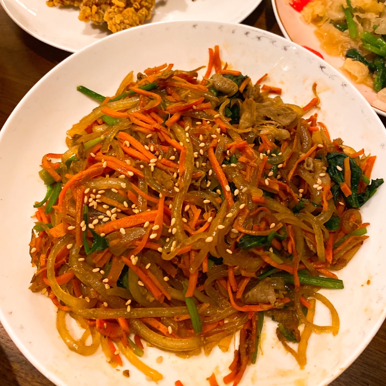 韩式炒杂菜（炒粉丝）