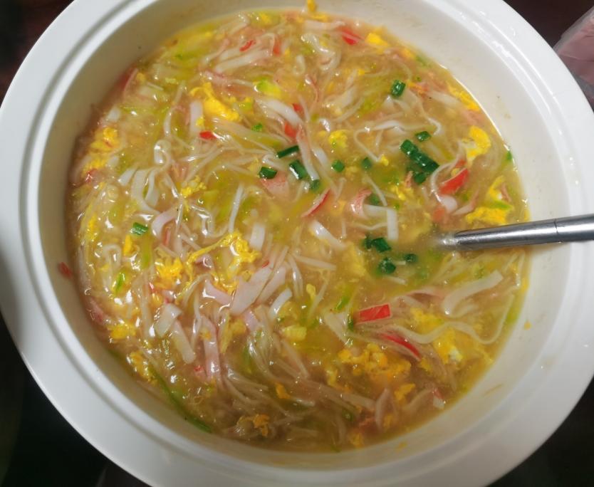 蟹柳菌菇汤