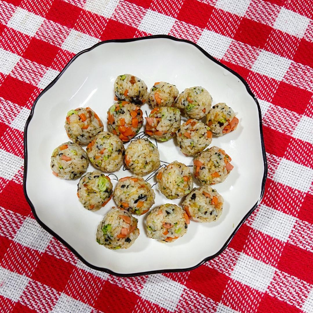 不忘初衷apcw做的饭团子一岁宝宝辅食