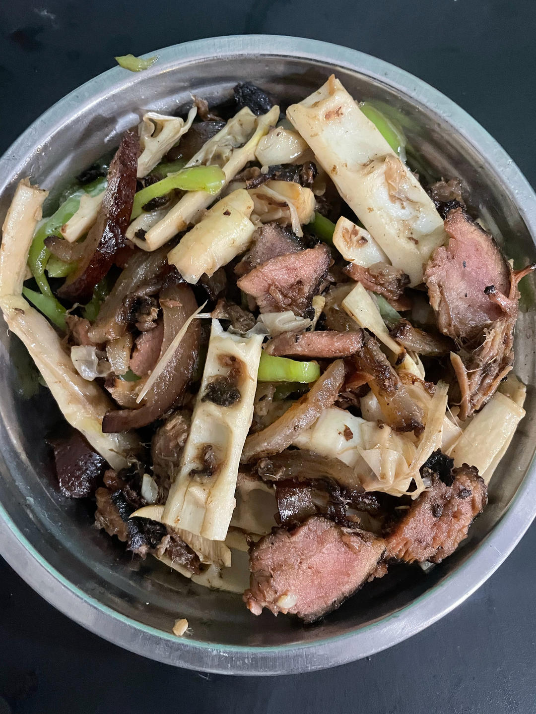 小竹笋炒腊肉