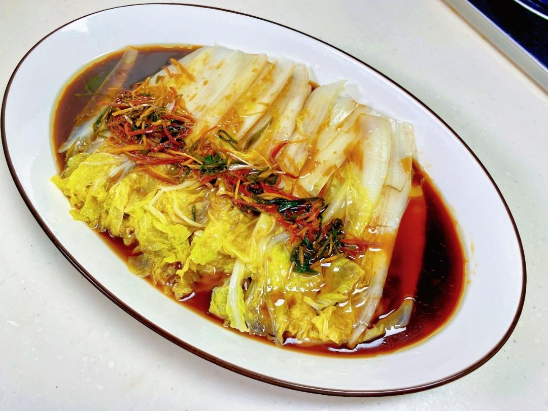 白灼娃娃菜｜轻食素菜