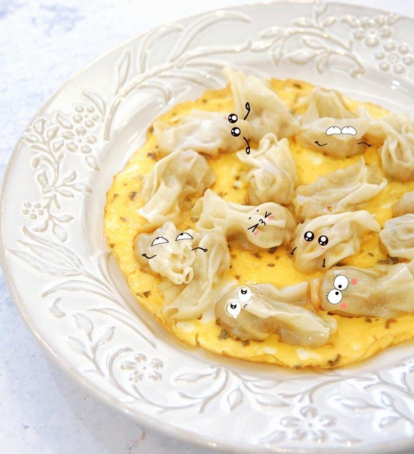 抱蛋煎馄饨