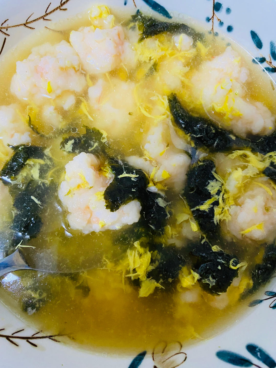 紫菜虾滑汤