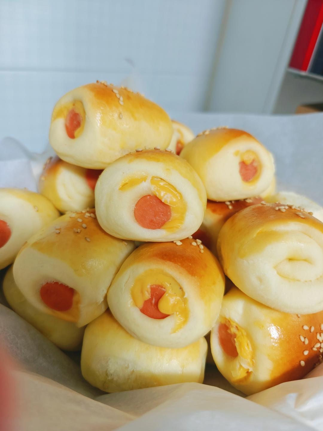 纯奶手撕吐司的做法 步骤1