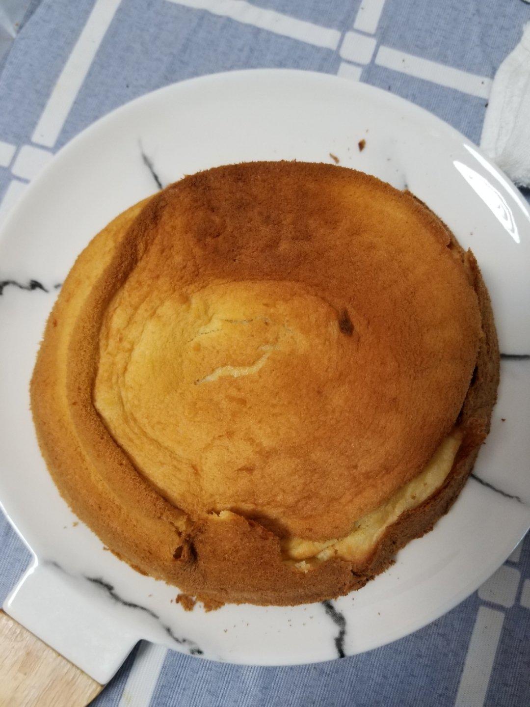 6寸戚风蛋糕（2蛋）