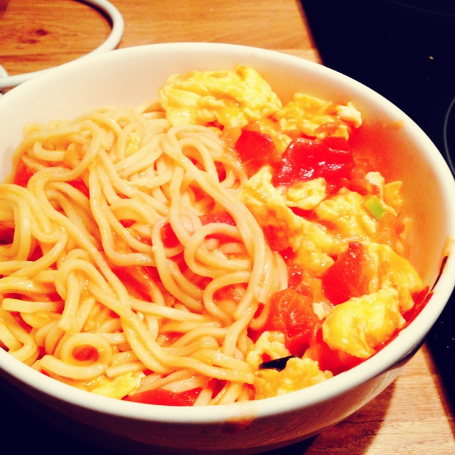 西红柿鸡蛋打卤面