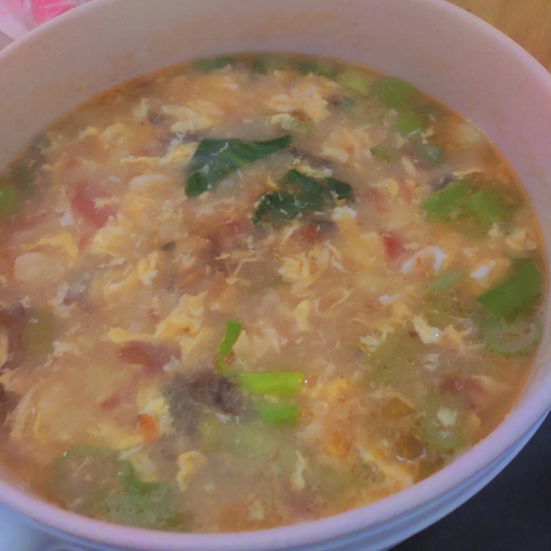 营养美味的面疙瘩早餐