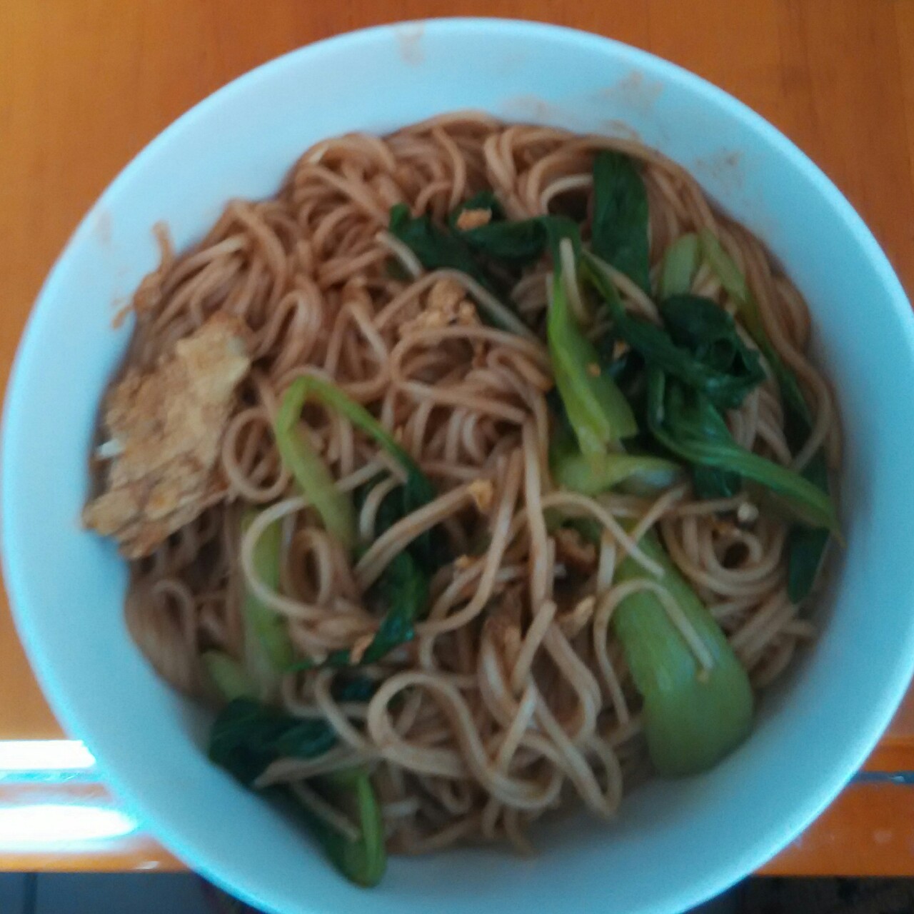 鸡蛋青菜炒面（宝宝面）