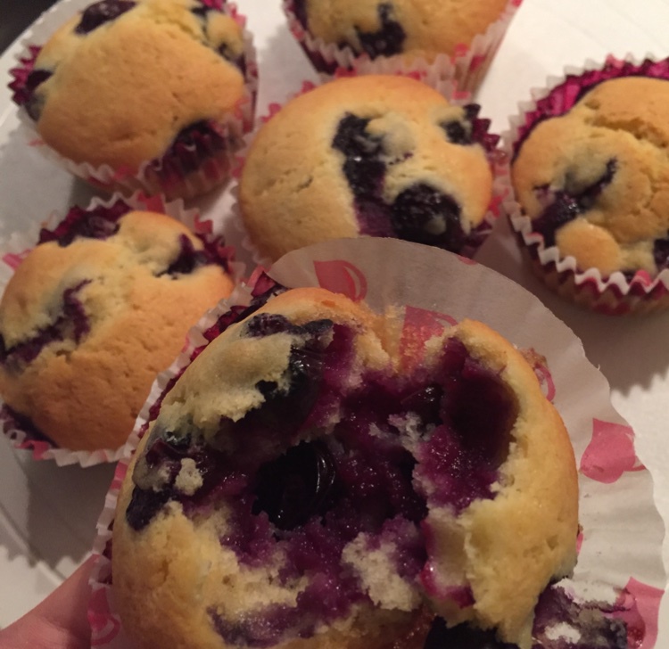 蓝莓玛芬蛋糕 Blueberry Muffin