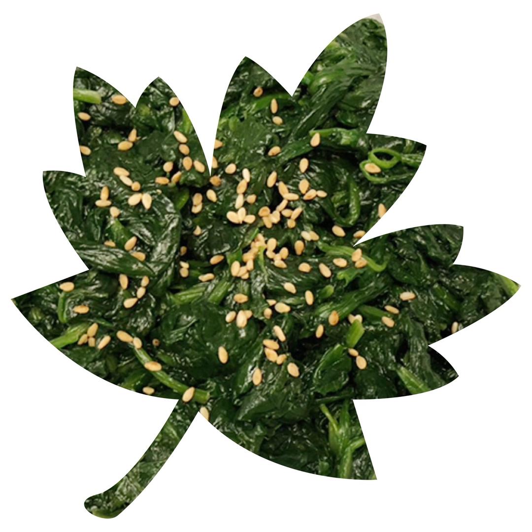 凉拌菠菜