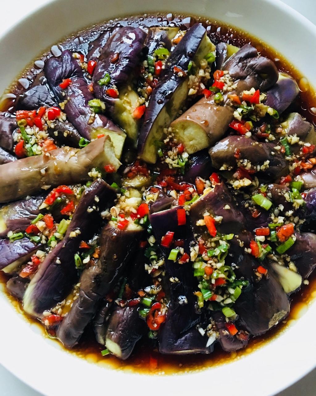 蒜香蒸茄子