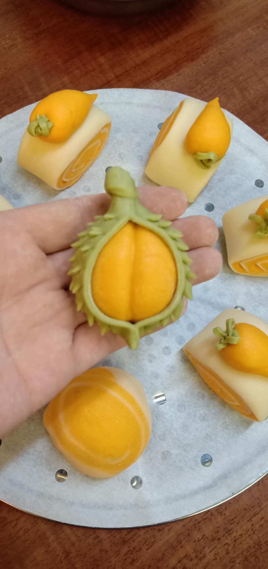 榴莲馒头 一次发酵 快手版零失败