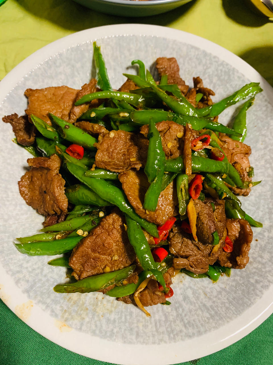 家常小炒牛肉（嫩滑爆赞）