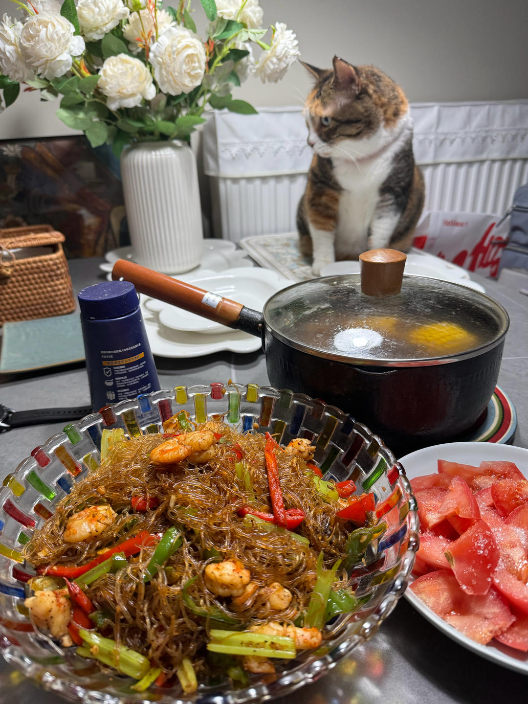 复刻餐厅88一份的海皇粉丝煲，简单又好吃！