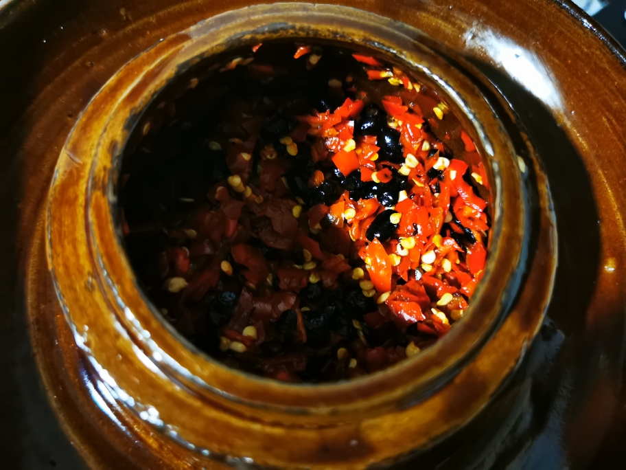 黑豆豉剁辣椒（无敌好吃）的做法