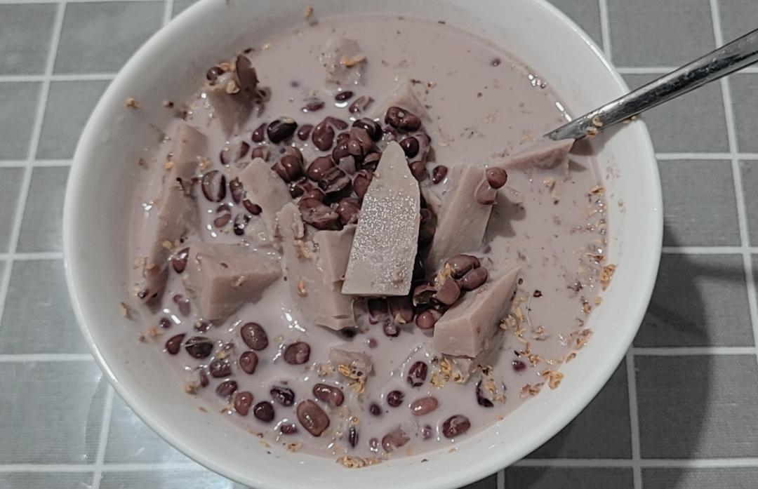 低卡的奶香芋头红豆汤㊙️比奶茶好喝百倍❗