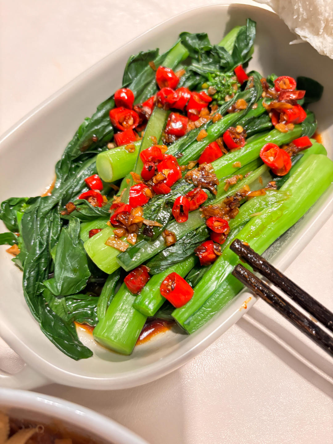 白灼菜心