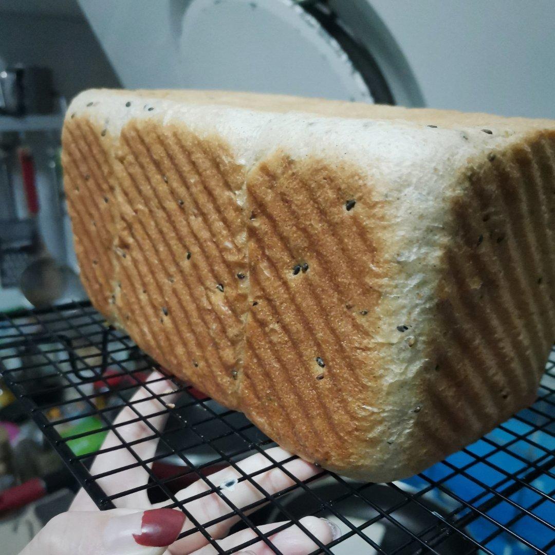 中种法 要传家的黑芝麻吐司