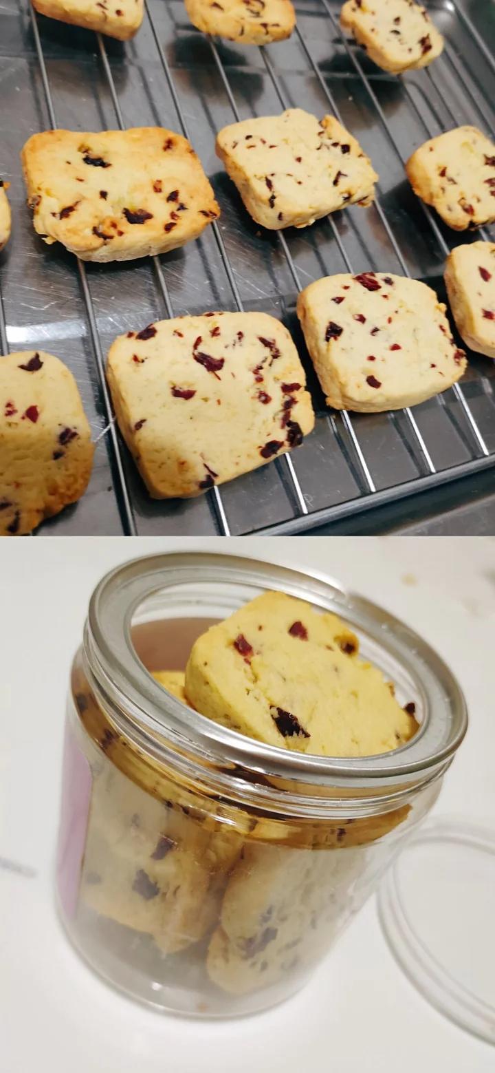 蔓越莓饼干 新手也不怕