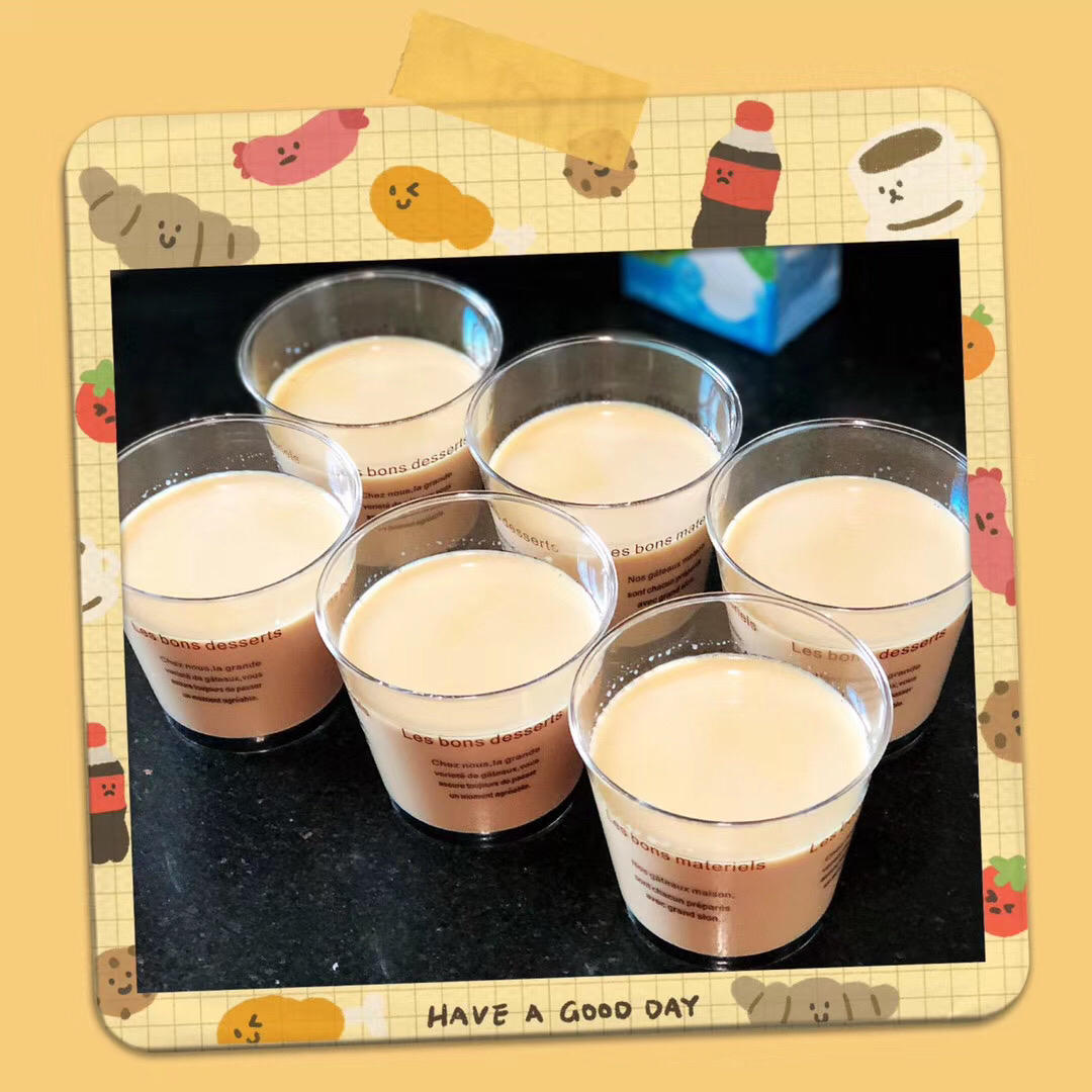 不用烤的奶茶布丁