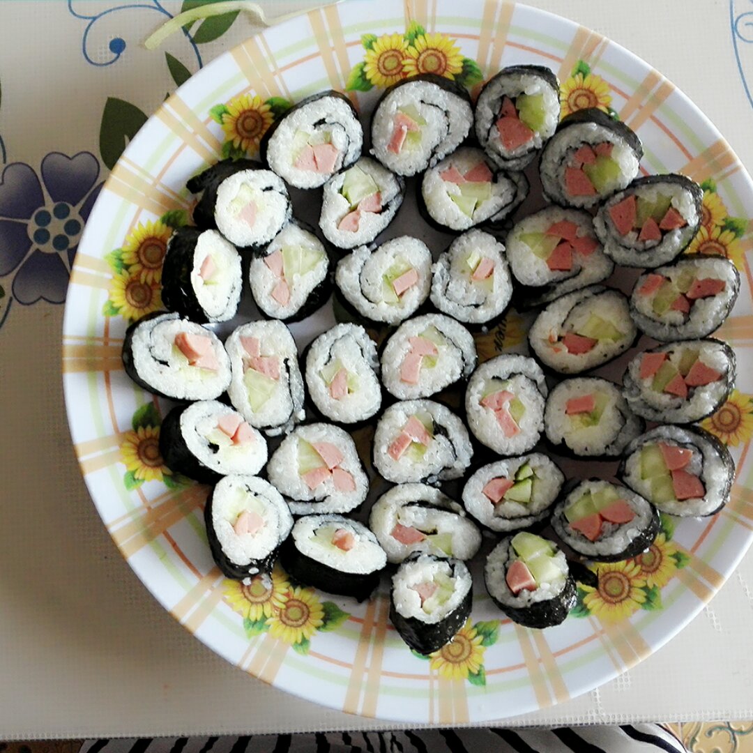 简单寿司/鸡蛋寿司/反转寿司/花样寿司/紫菜包饭