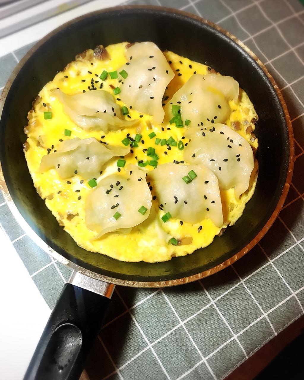 懒人快手抱蛋煎饺