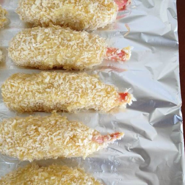 鲜虾可乐饼
