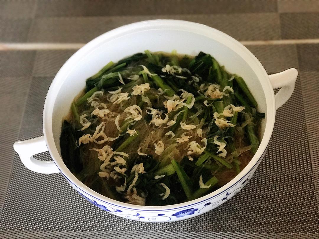 小白菜粉丝汤