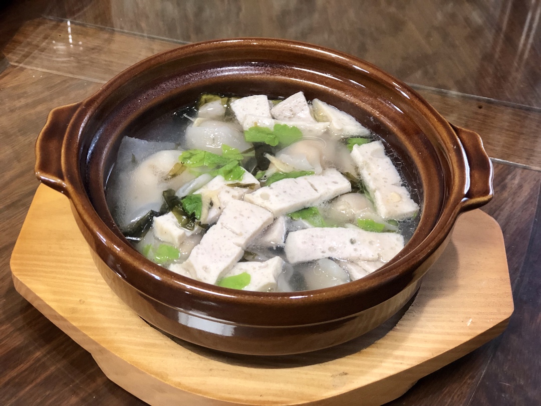 砂锅白菜豆腐煲（记录我做过的砂锅美食）