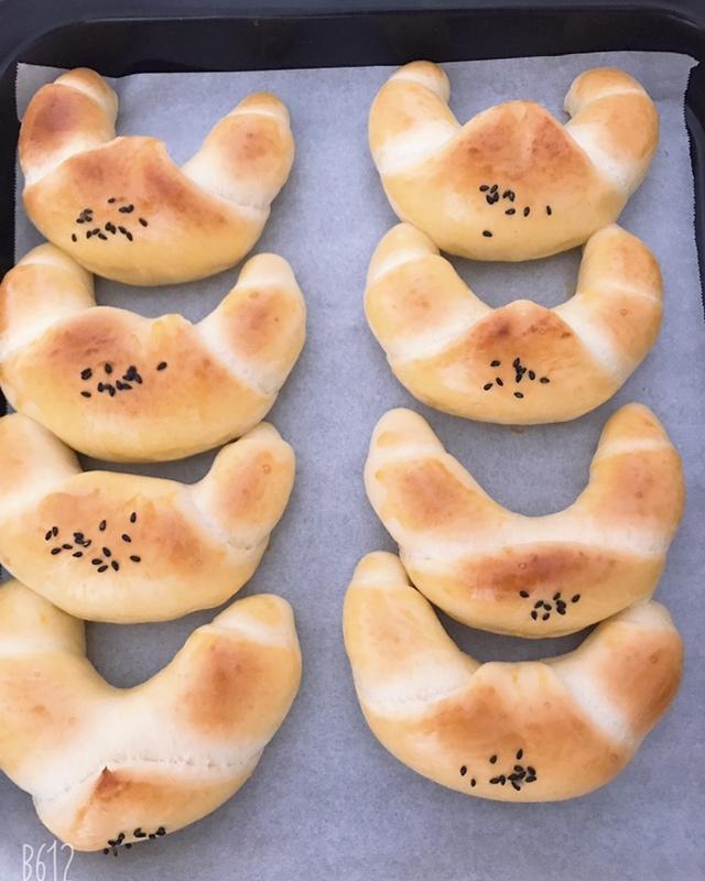 奶香牛角包—新手入门级的面包