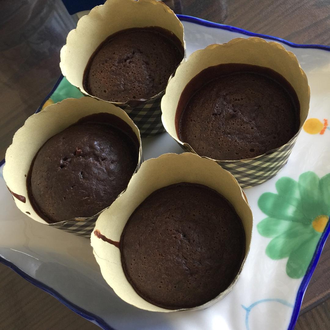 朗姆酒可可香蕉玛芬