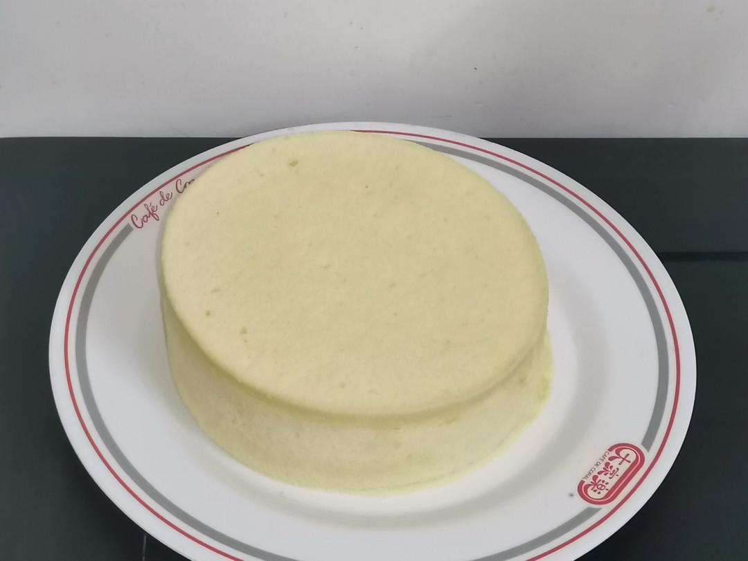 蒸蛋糕（戚风做法）6寸