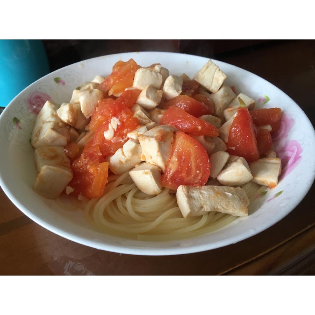 番茄炖豆腐