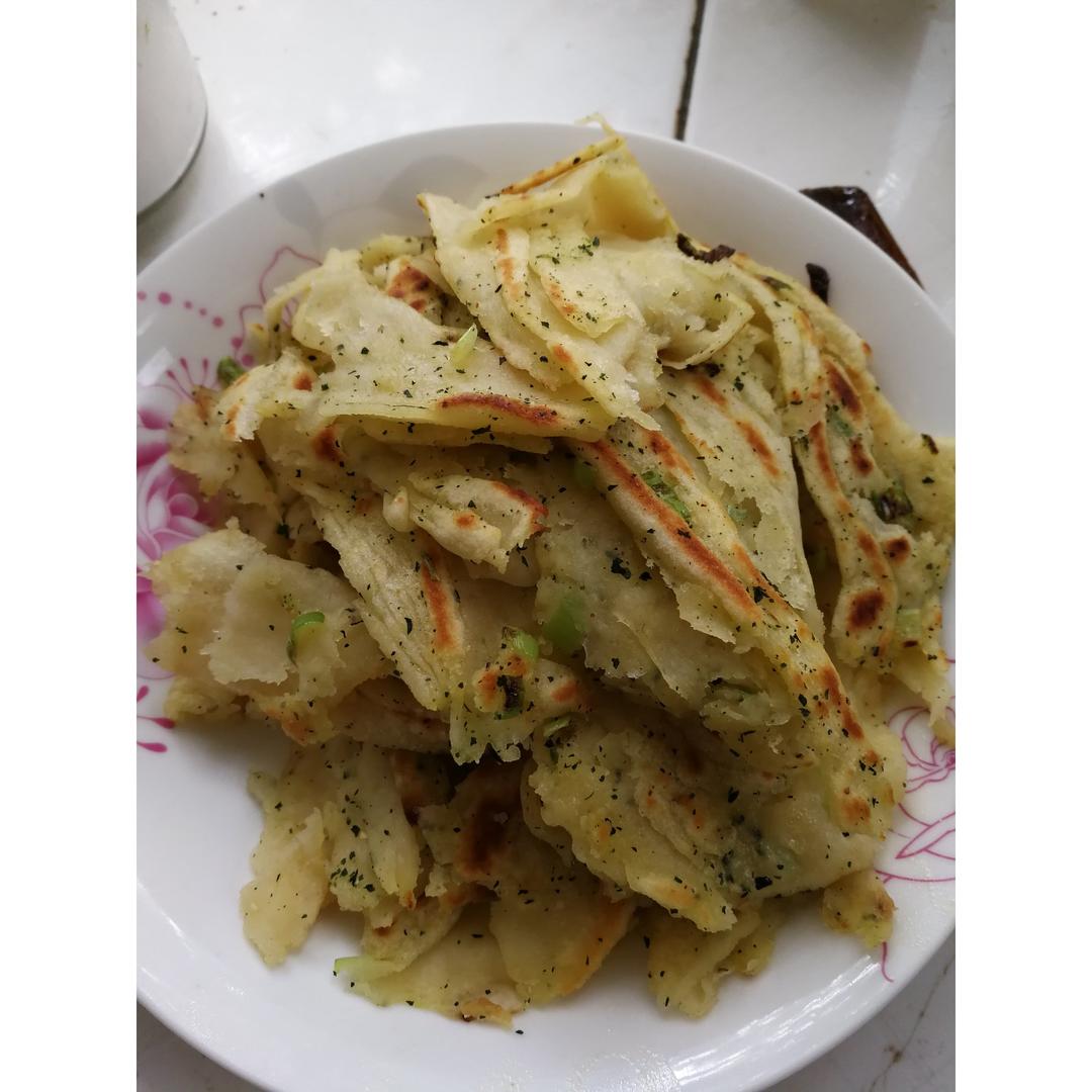 葱花油饼 Spring Onion Pancake