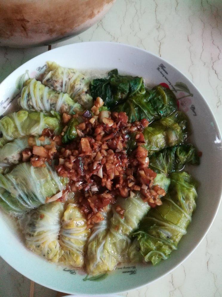 肉酿白菜卷