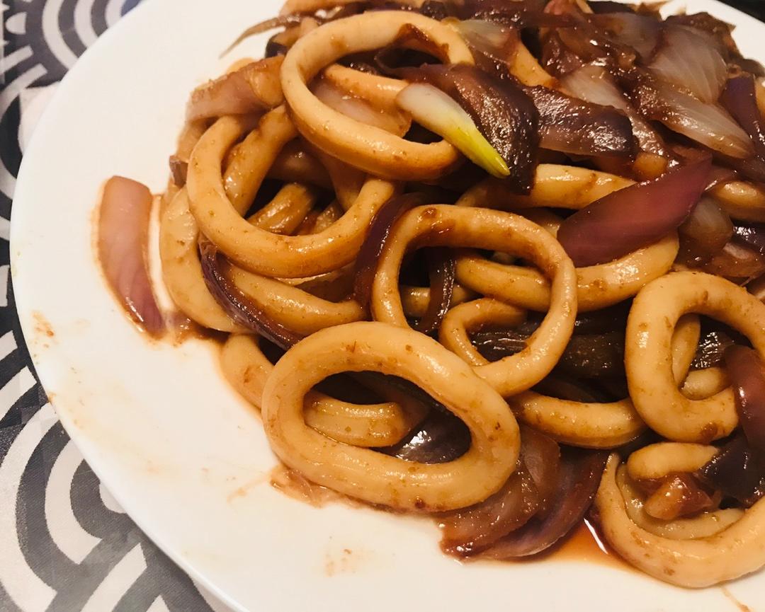 孜然鱿鱼圈