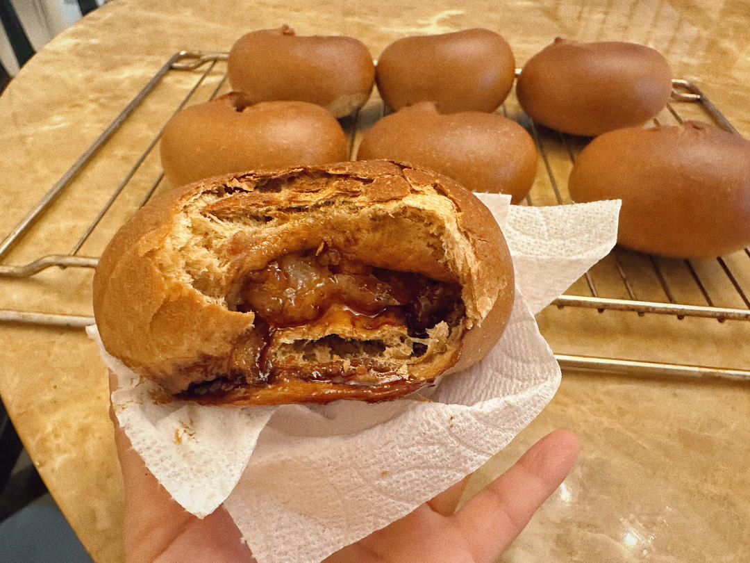 『红糖糍粑贝果』