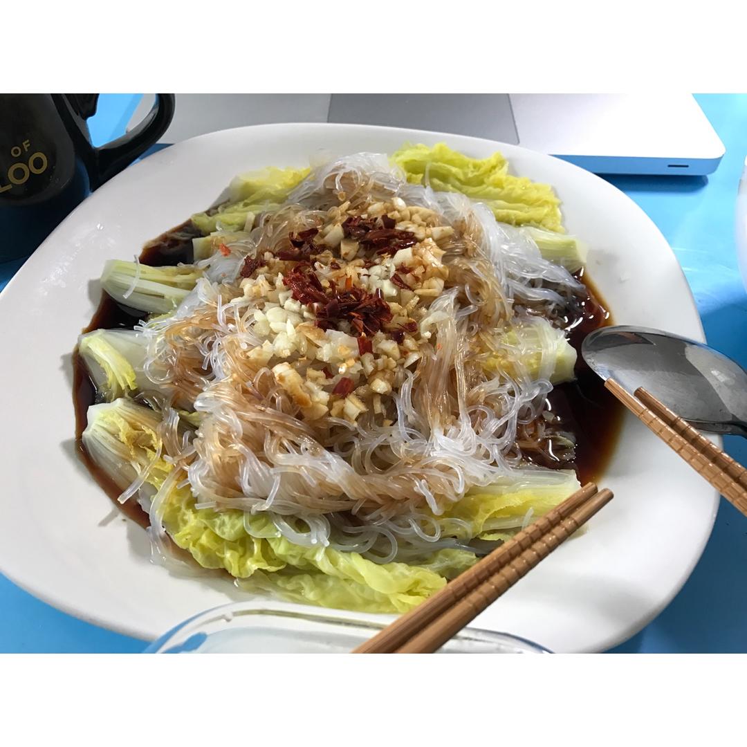 蒜蓉粉丝娃娃菜