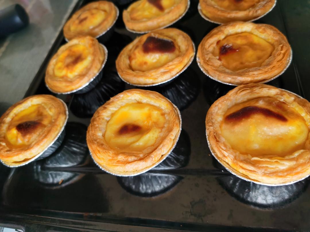 🥧超简单快手的蛋挞~（🥚全蛋液👉无淡奶油）
