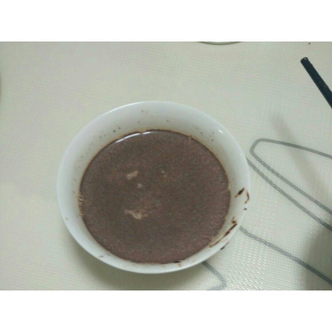 美味巧克力牛奶汤.