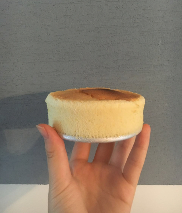6寸原味戚风蛋糕